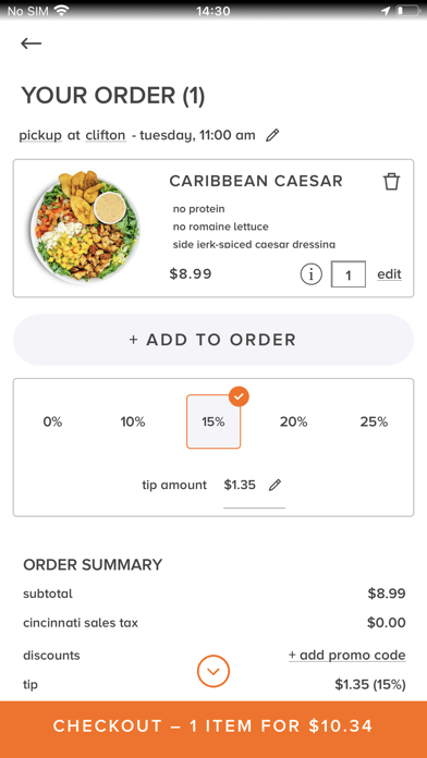 Currito Rewards Screenshot