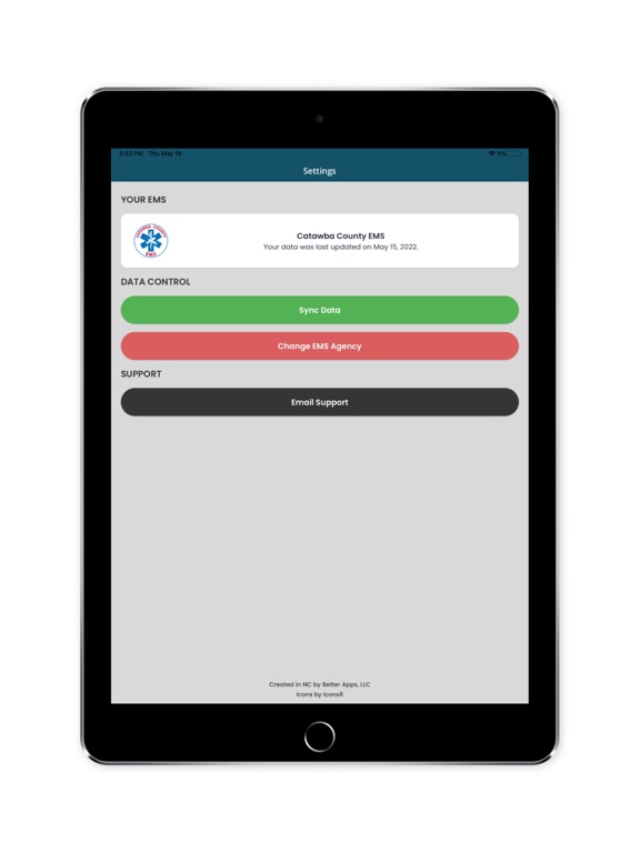 EMS ProKit iPad screenshot 4 - Medical app