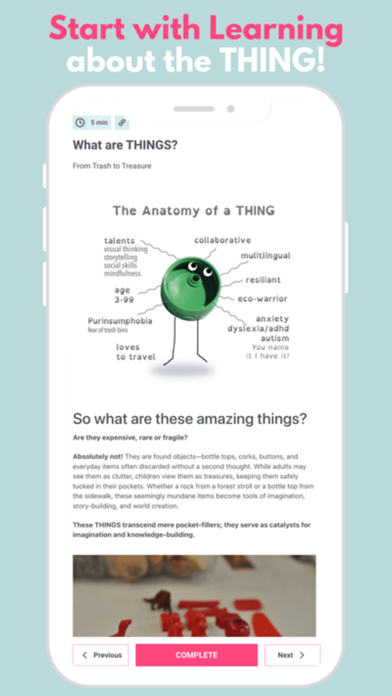 THINGS LAB Screenshot