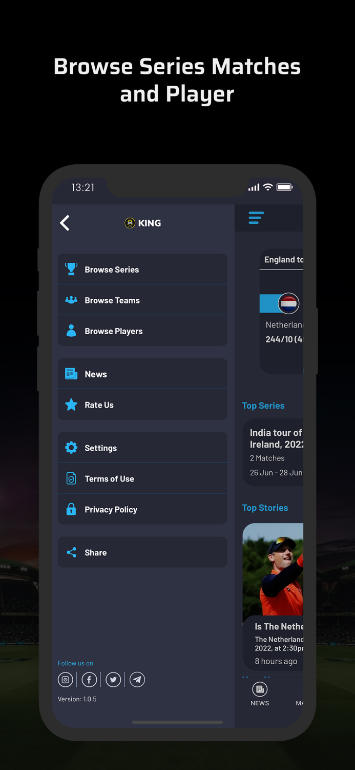 King Cricket Live Line