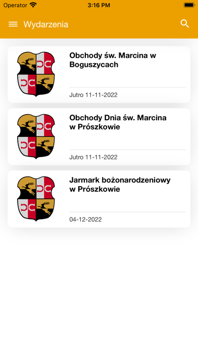 Gmina Prószków Screenshot