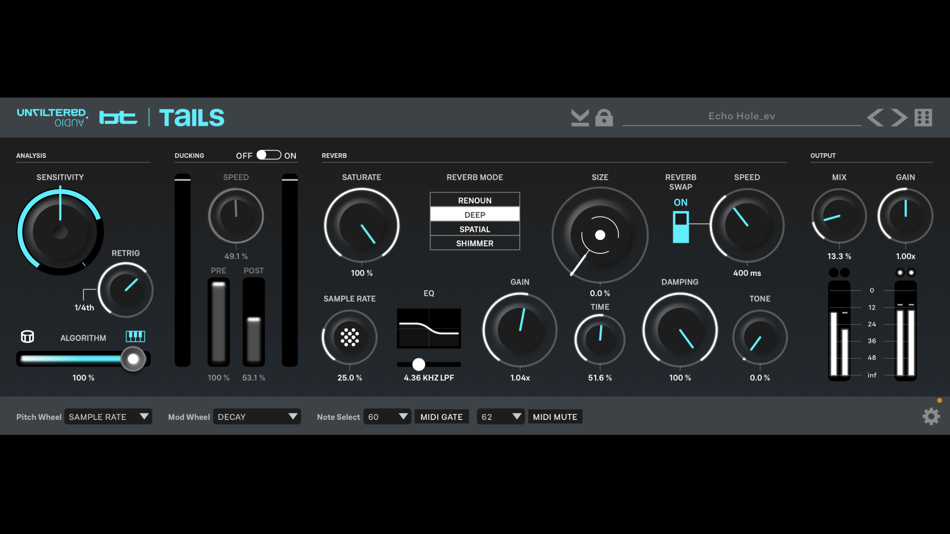 #2. Tails - Dual Reverb (iOS) Által: Unfiltered Audio
