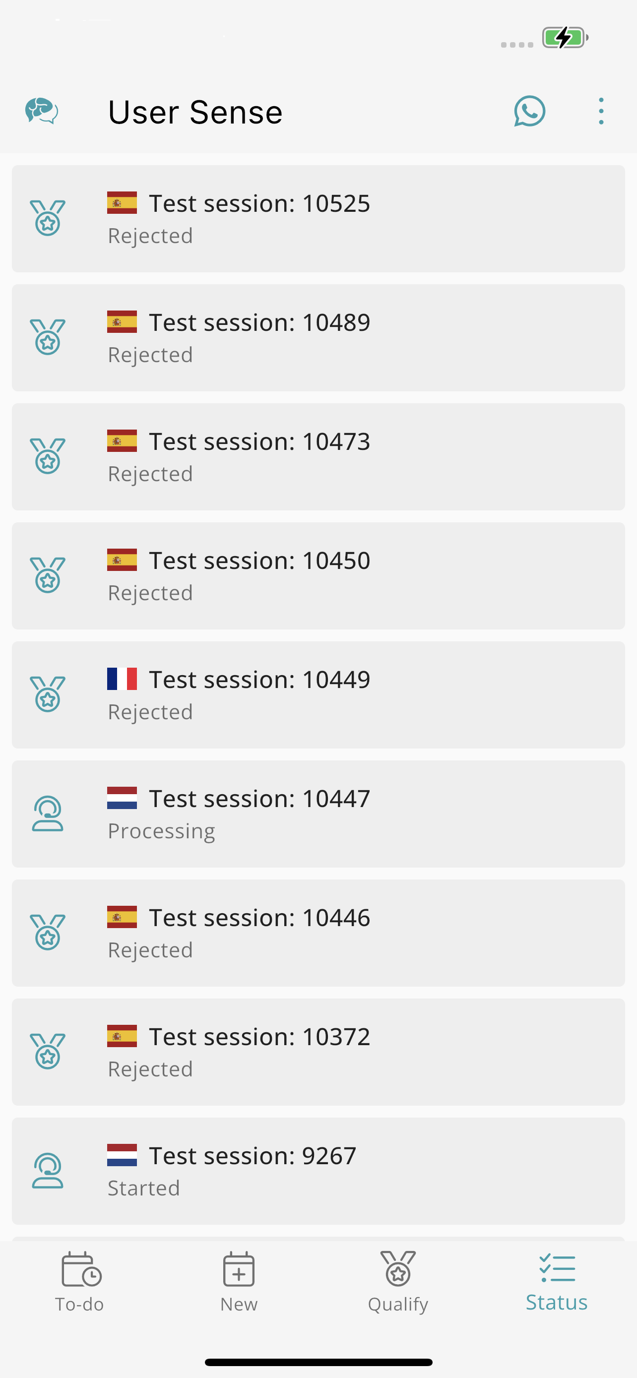 User Sense App