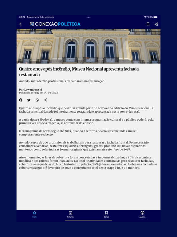 Screenshot #6 pour Conexão Política