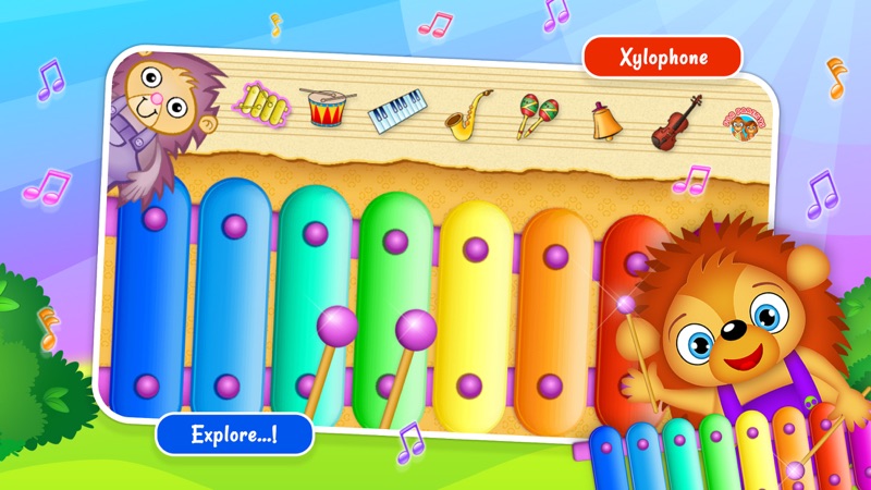 123 divertidos juegos música screenshot 1