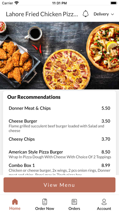 Lahore Pizza And Grill Screenshot