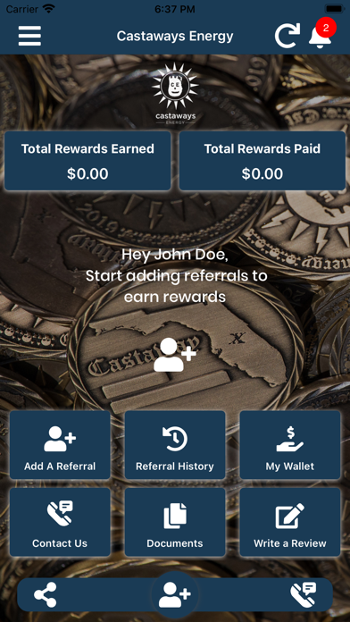 Castaways Energy Screenshot