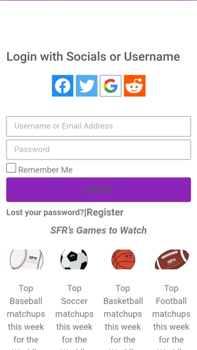 Sports Fan Rank Screenshot