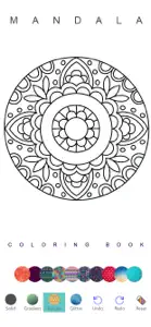 Mandala Coloring Pages Adult screenshot #2 for iPhone