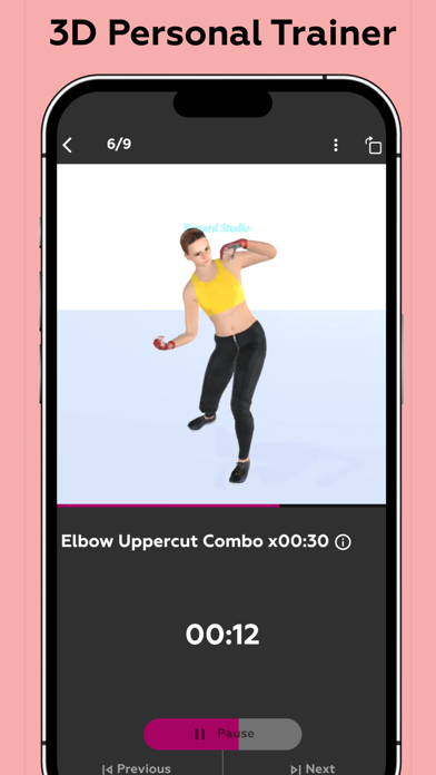 Female Kickboxing Self Defense Screenshot