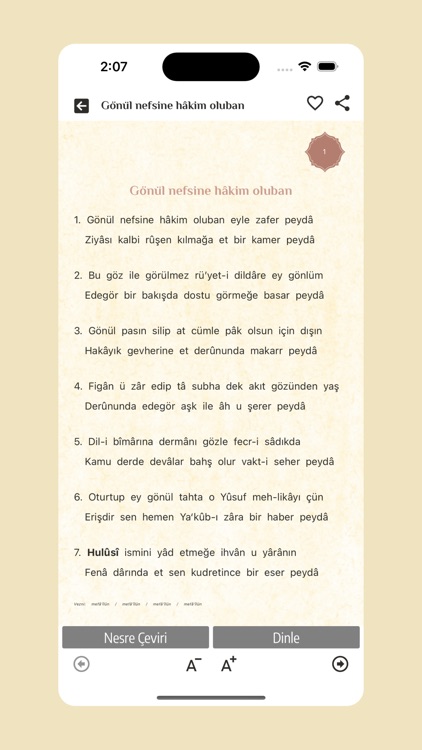 Dîvân-ı Hulûsî-i Dârendevî screenshot-6