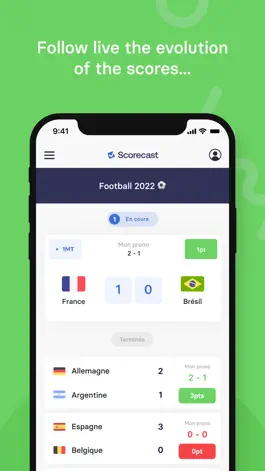 Game screenshot Scorecast Business apk