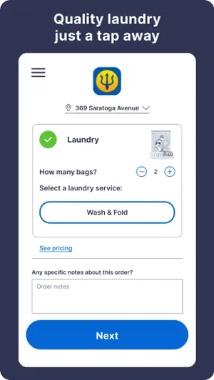 Neptune Laundry screenshot 1