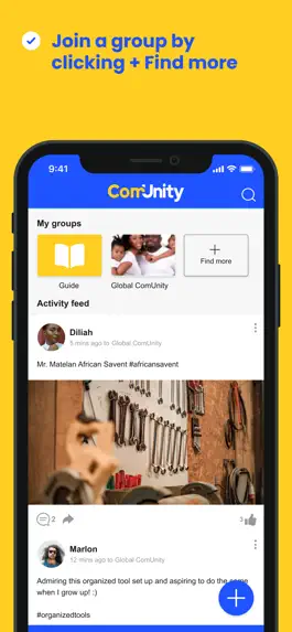 Game screenshot ComUnity: Social + TV mod apk