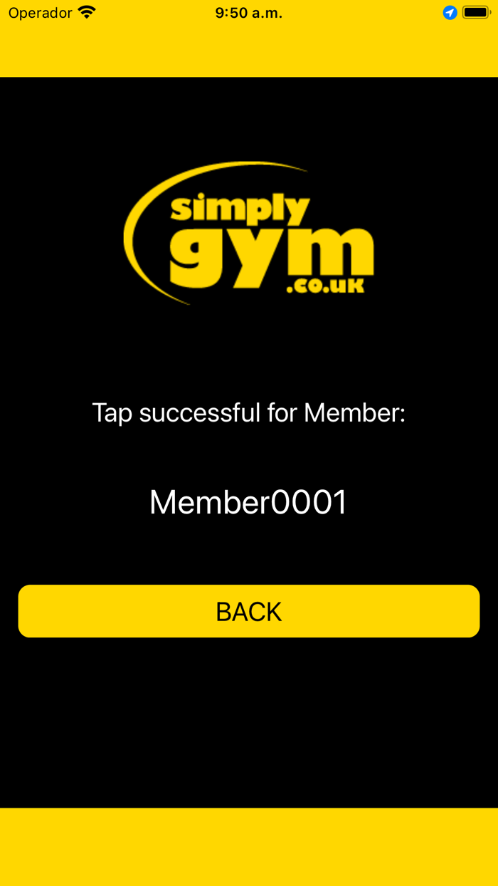 Simply Gym Tile Access