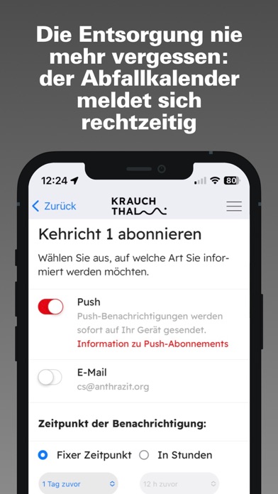Gemeinde Krauchthal Screenshot