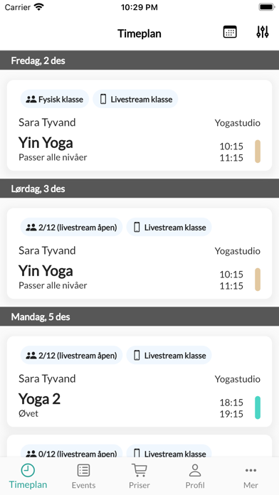 Sætre Havn Yoga & Massasje Screenshot