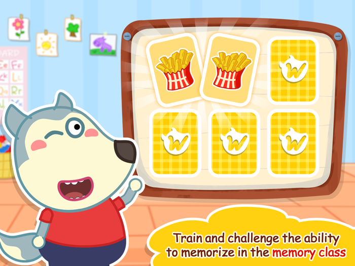 Wolfoo Study School Timetable