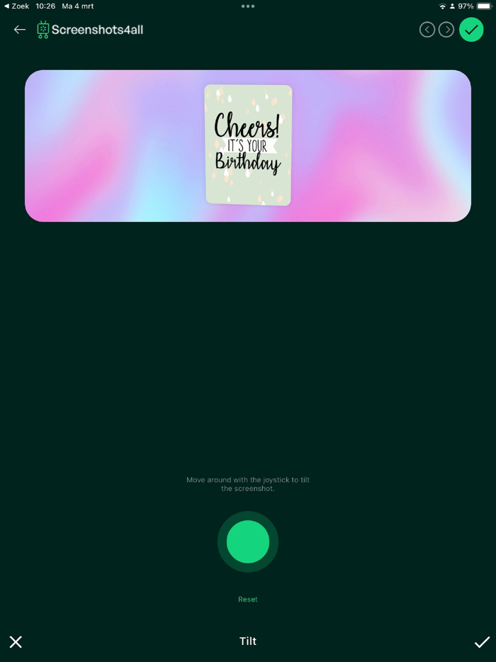 Screenshots and Mockups for All