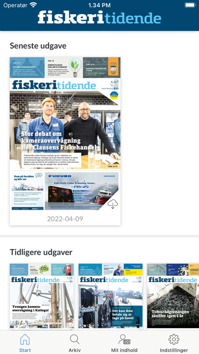 Screenshot #1 pour Fiskeri Tidende e-avis