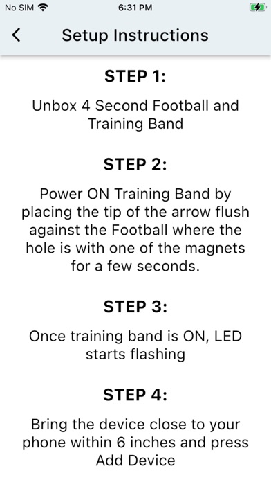 4 Second Football iPhone screenshot 6 - Sports app