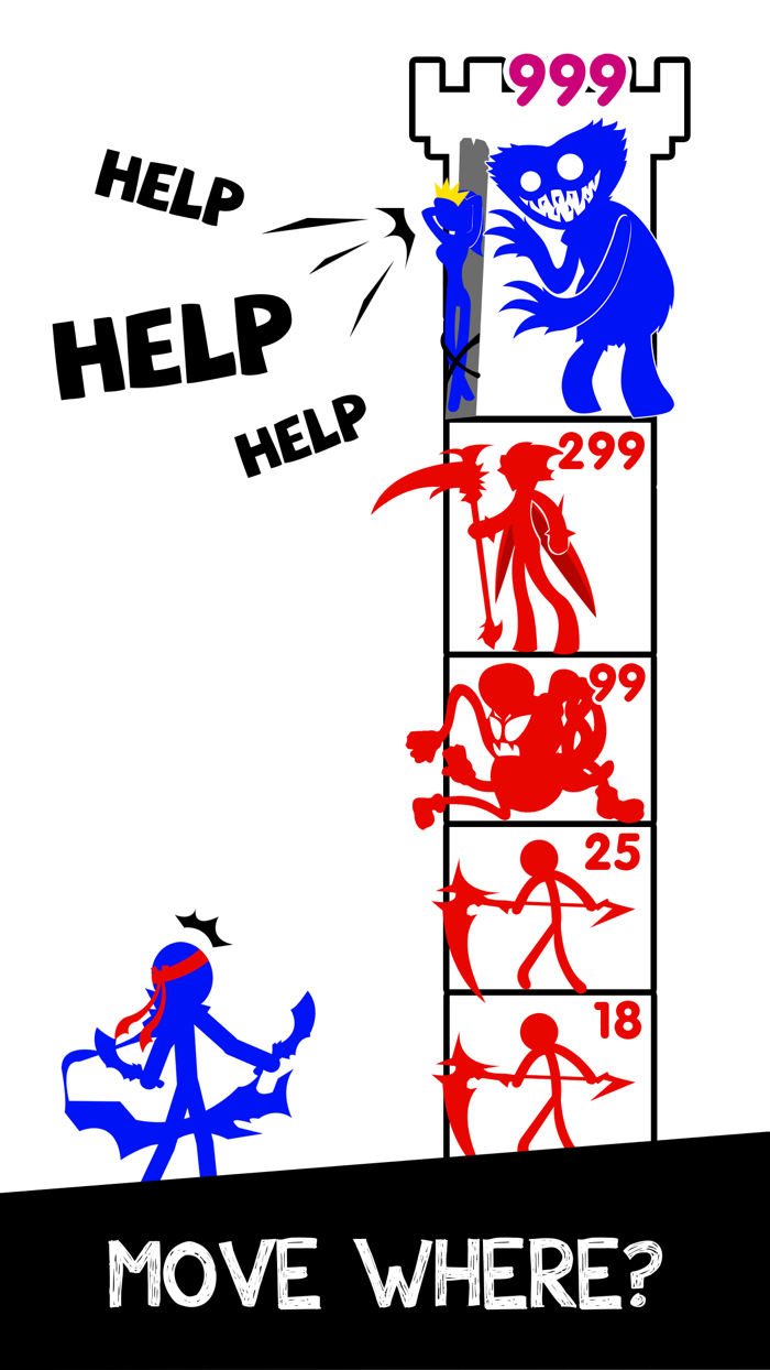 Wuggy Tower Hero Castle Wars