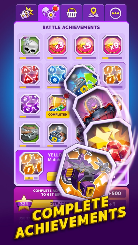 #7. Battle Lines: Puzzle Fighter (iOS) Bởi: Azur Interactive Games Limited