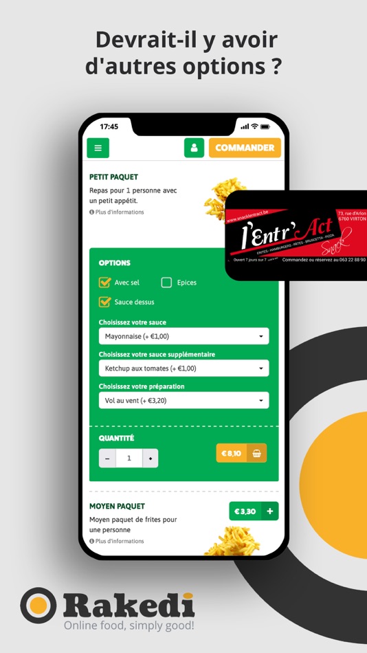 #3. Snack L'Entr'Act (iOS) 由: Rakedi