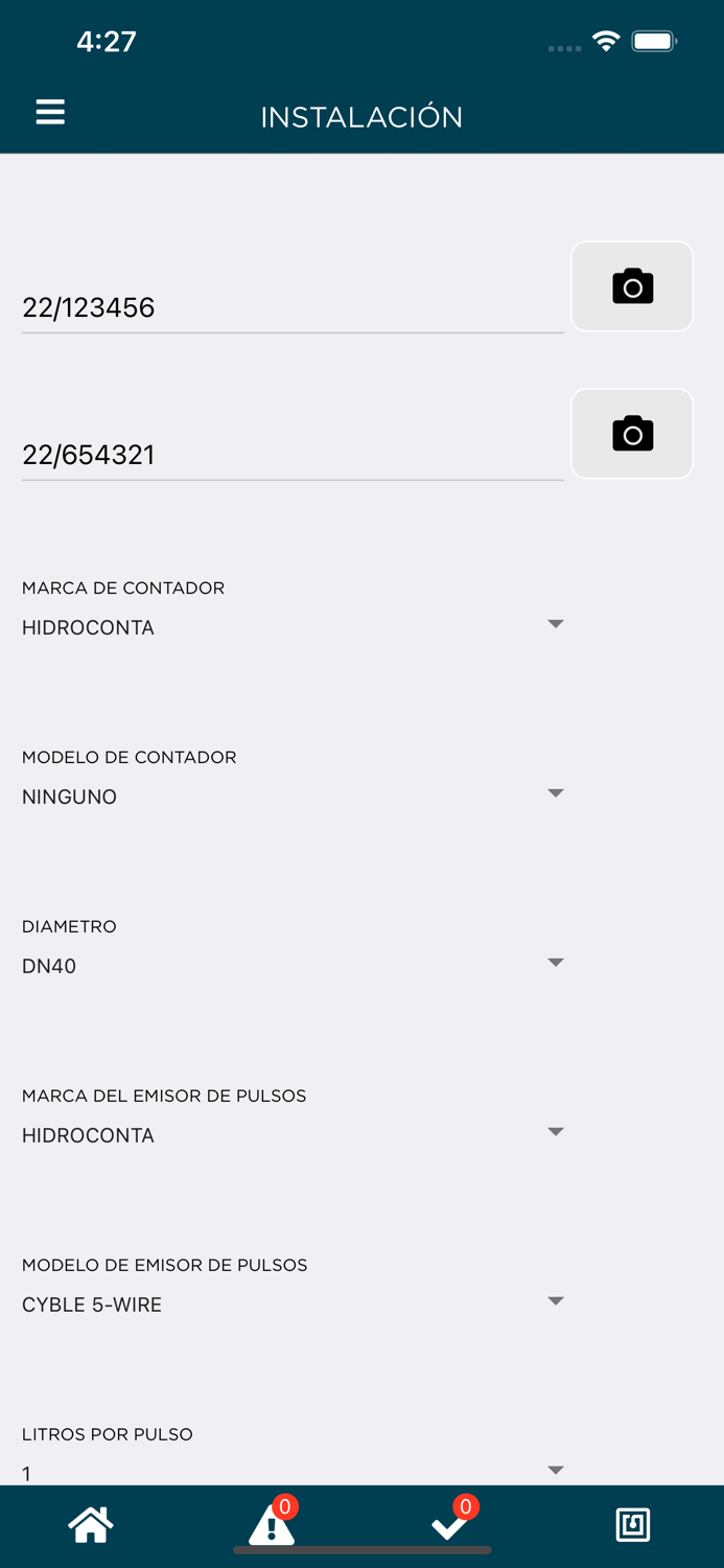 Hidroconta Installer