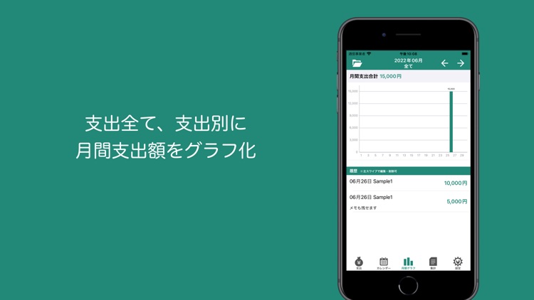 シンプル「支出管理」