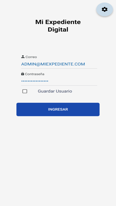 Mi Expediente Digital Screenshot