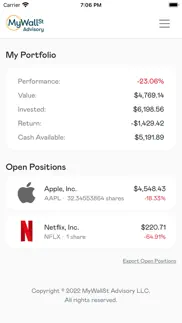 mywallst advisory: trading app iphone screenshot 2