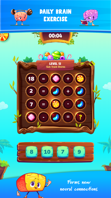 Jelly Cove - Math Puzzles Screenshot
