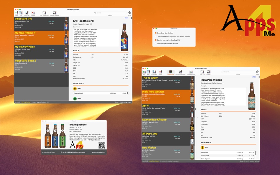 Brewing Recipes - 2.1.0 - (macOS)