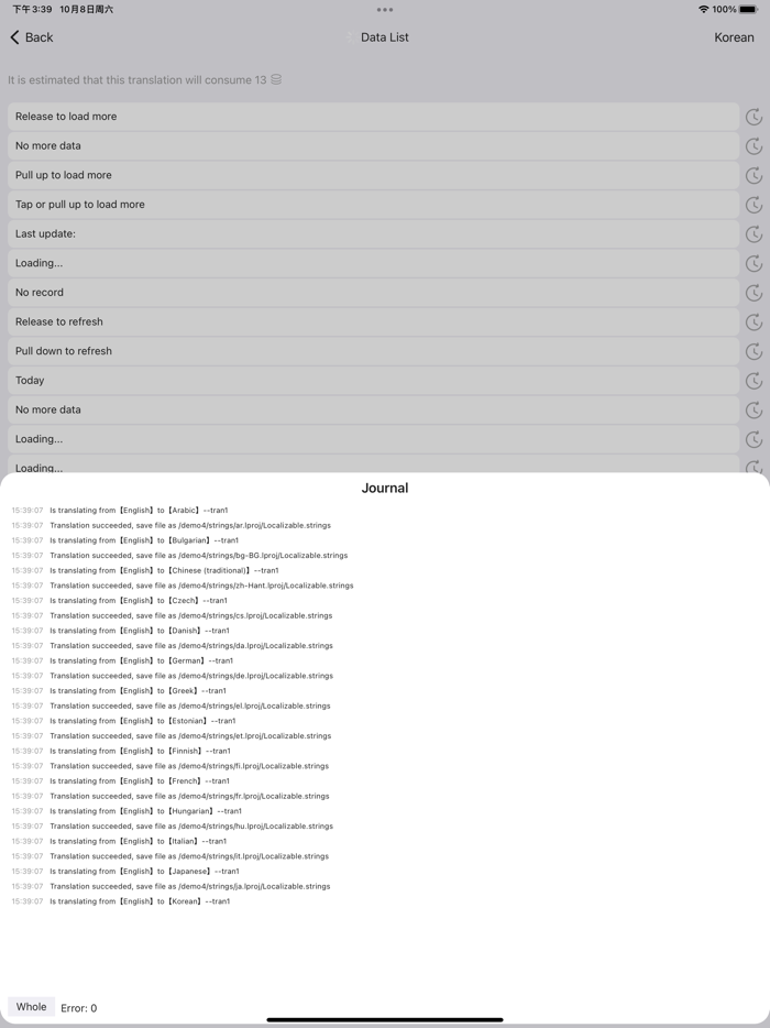 Code translate- translator app