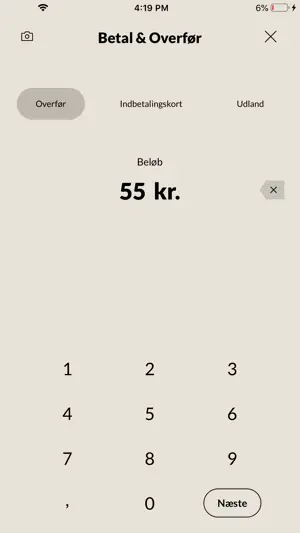 Sparekassen Danmark Mobilbank screenshot 3