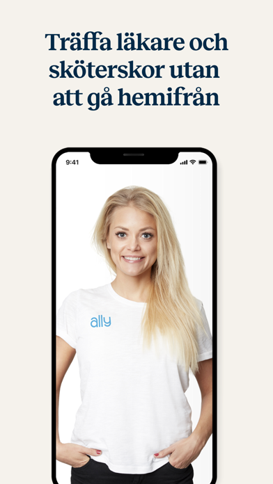 Läkare och vård via hembesök Screenshot