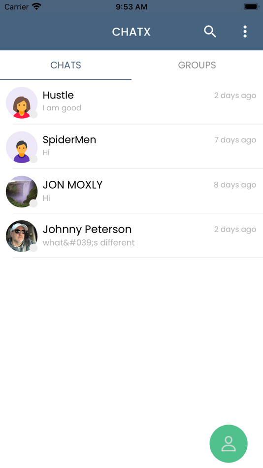 #10. CHAT-X (iOS) By: Appcaboodle