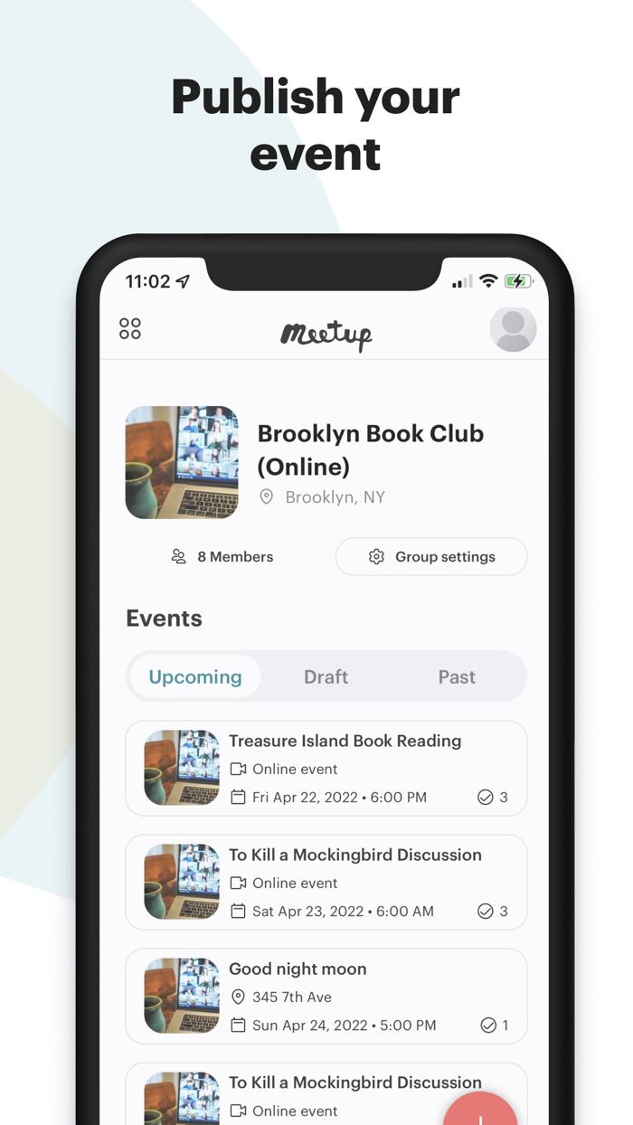 Meetup for Organizers