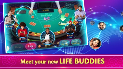 3D Hukam Cards ZingPlay Screenshot