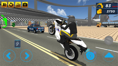 Police Bike Stunt Games Screenshot