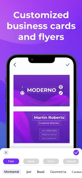 Game screenshot Business Cards Design & Flyers hack