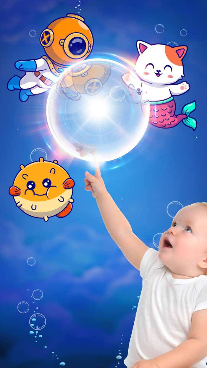 Baby games - Bubble pop games