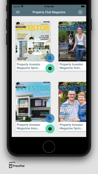 Property Club Magazine Screenshot
