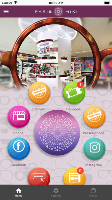 Paris Miki Singapore Screenshot