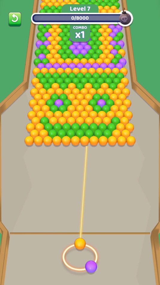 #4. Collapse Bubbles (iOS) 由: Bugbomb