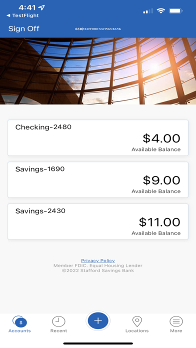 Stafford Savings Bank Mobile Screenshot