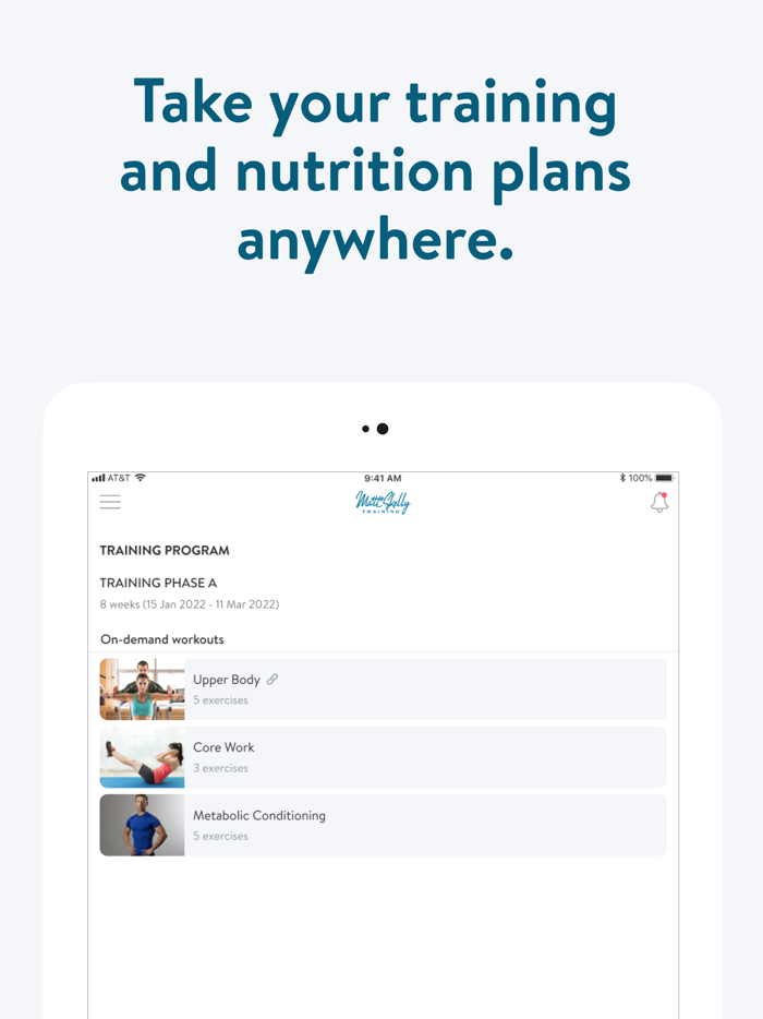 Matt Skelly Training