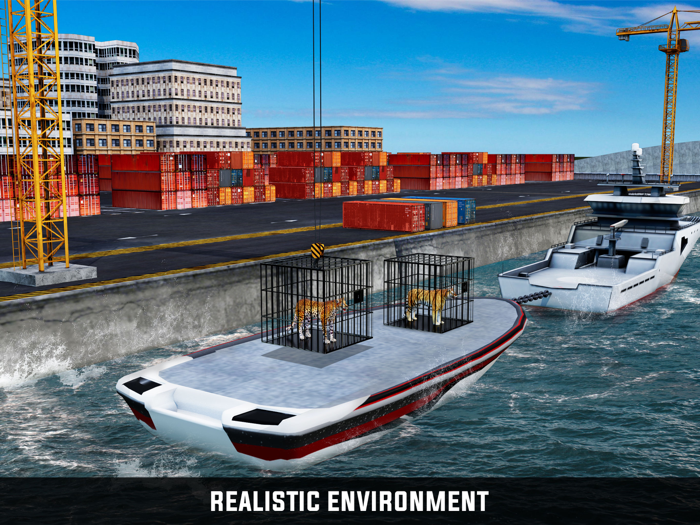 Cargo Ship Sea Port Transport