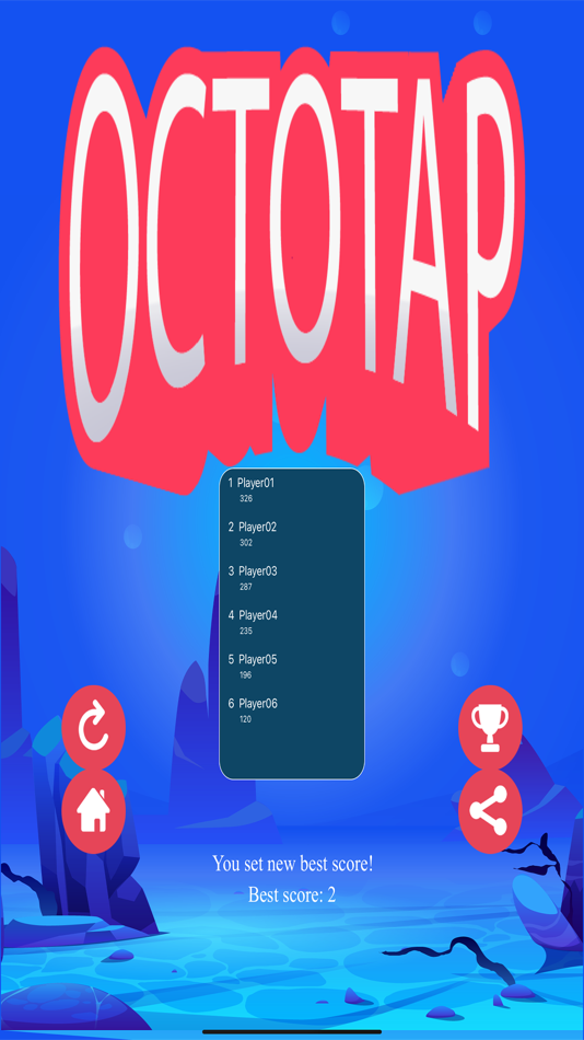 #4. OctoTap - Game of Speed (iOS) Podle: Ibrahim Eminovic